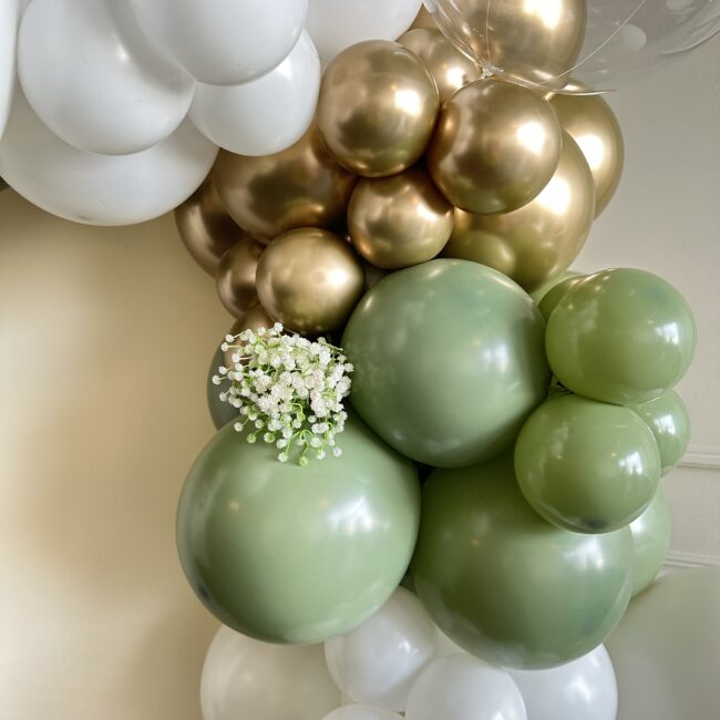 babyshower balloon decor