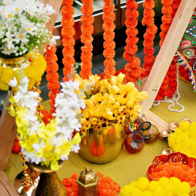 Haldi decor