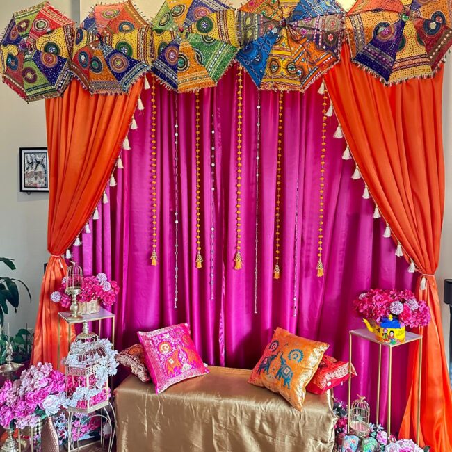 Mehendi decor