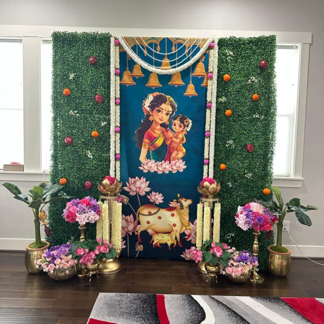 Annaprasana decor