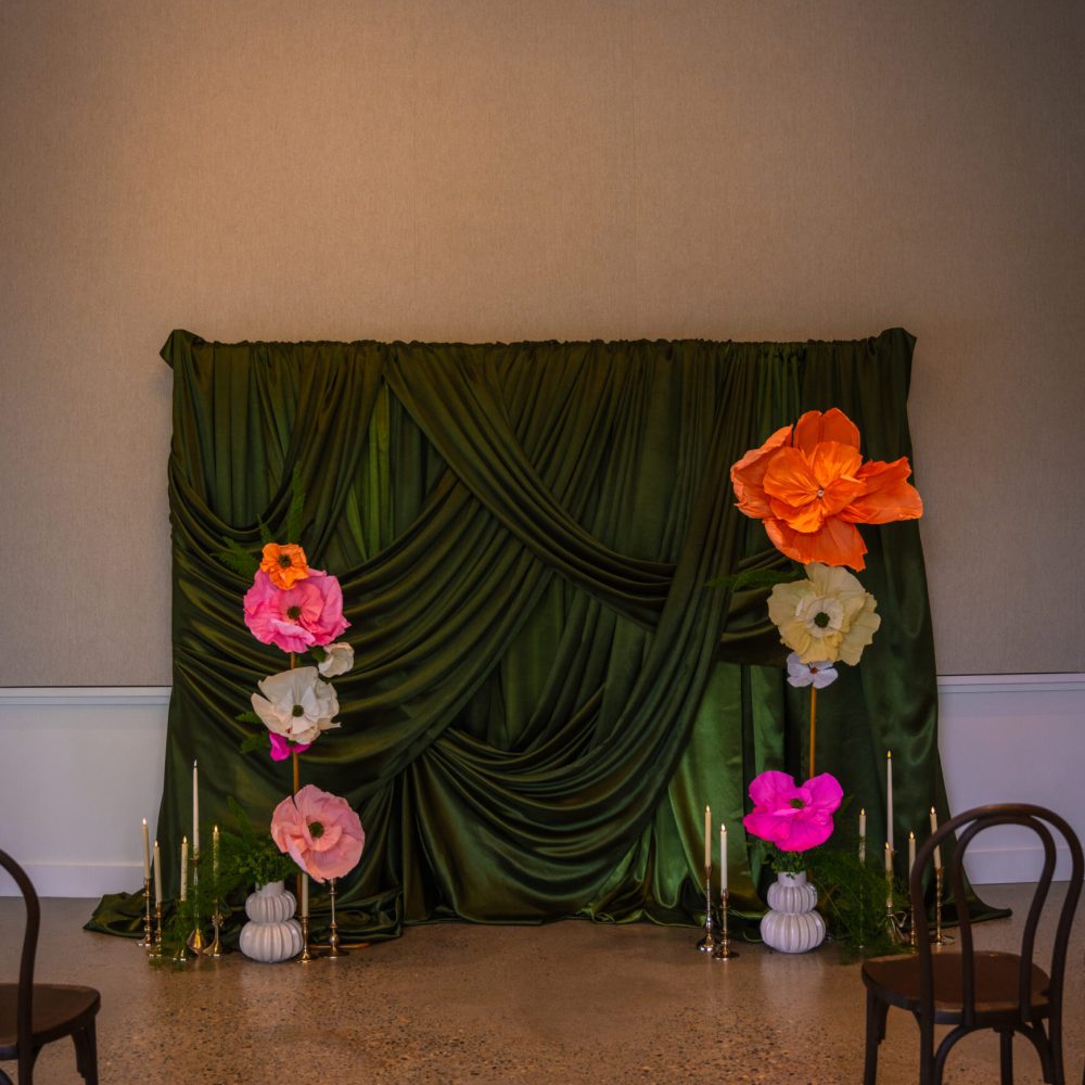 Wedding draping